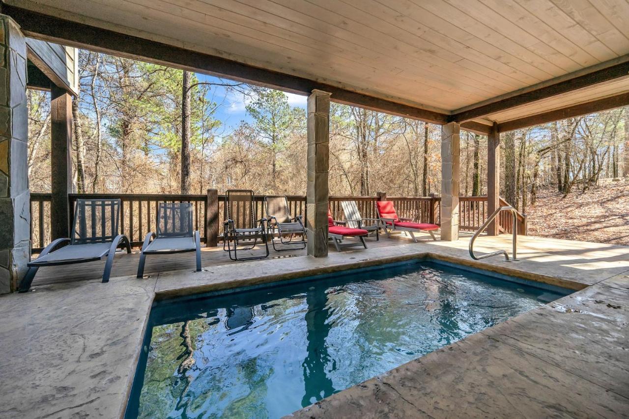 Merlot Mountain - Heated Spa Pool And Hot Tub! Cabin Броукън Боу Екстериор снимка