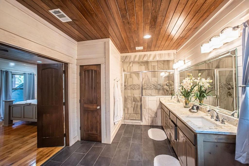Merlot Mountain - Heated Spa Pool And Hot Tub! Cabin Броукън Боу Екстериор снимка